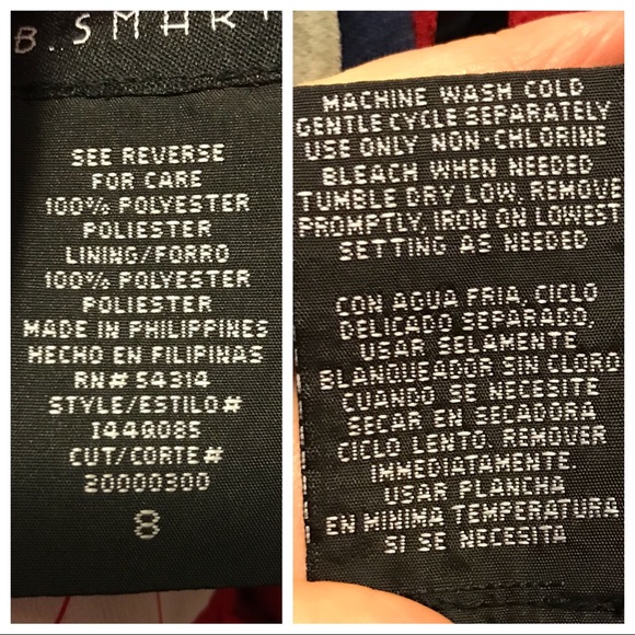 Red and white Retro 60s dress - Picture 7 of 7